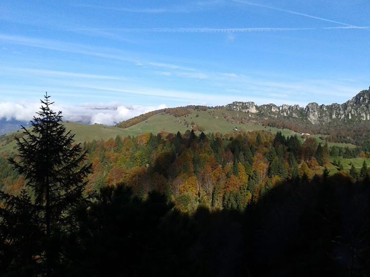 Paesaggi con pascoli nella zona di Storo/Bondone