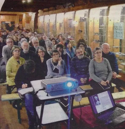 Sala piena per le teorie di Pievani