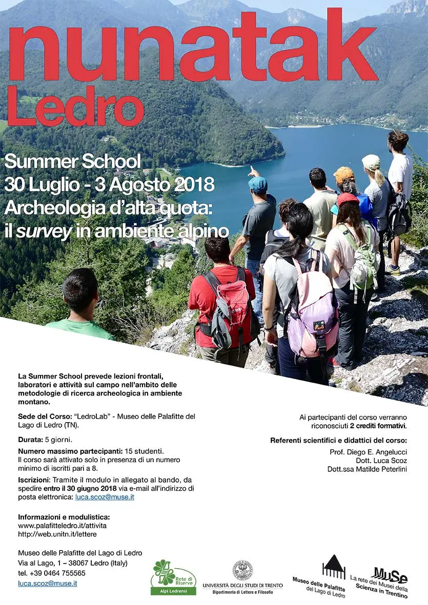 La locandina della Summer school